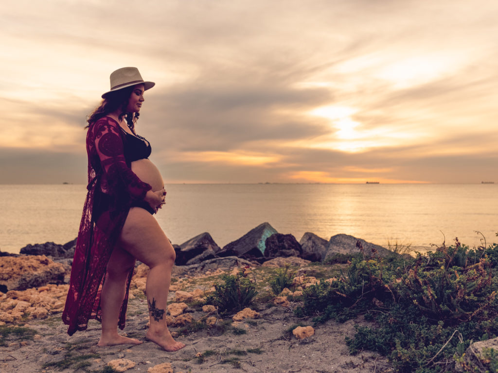 Maternity Photoshoot at the Old Fremantle Power Station