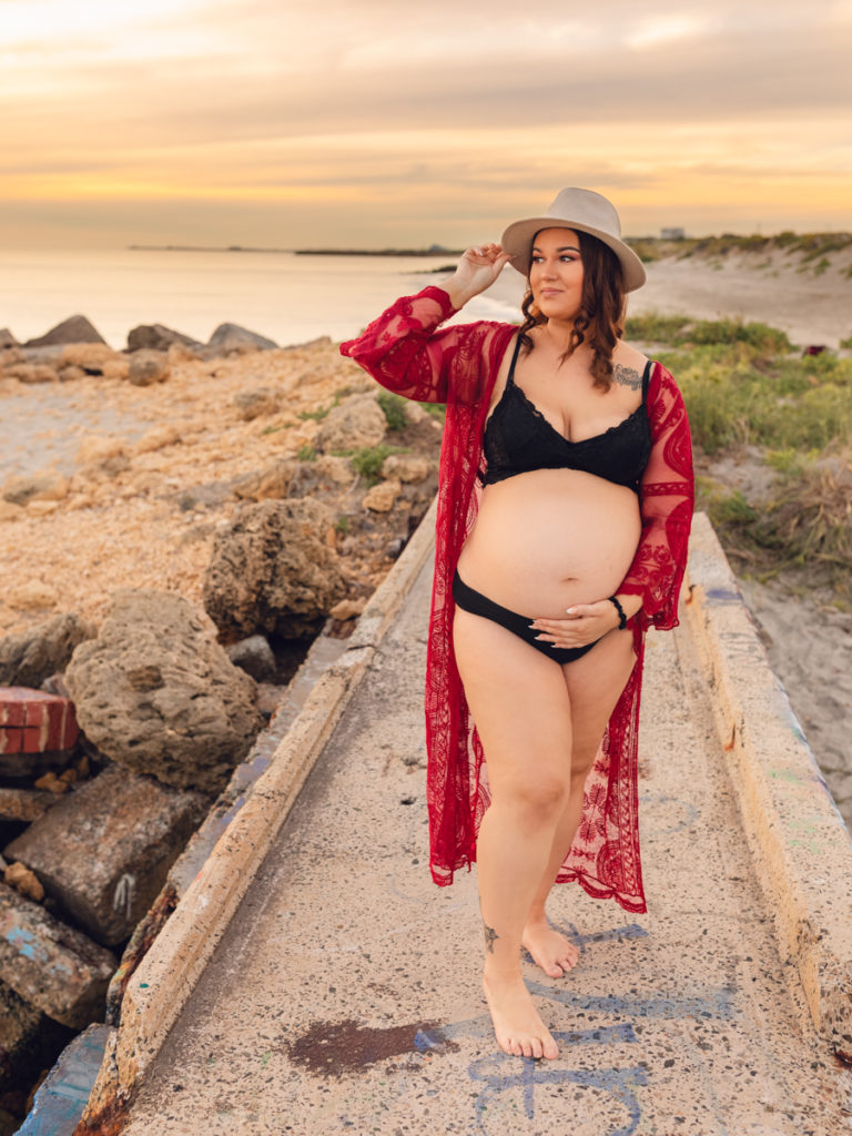 Maternity Photoshoot at the Old Fremantle Power Station