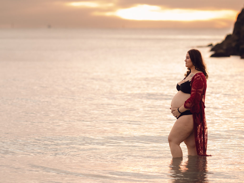 Maternity Photoshoot at the Old Fremantle Power Station