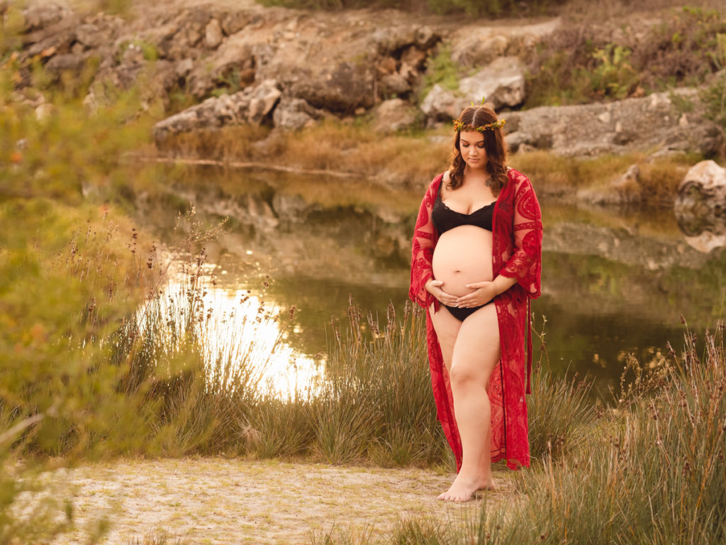 Maternity Photoshoot at the Old Fremantle Power Station