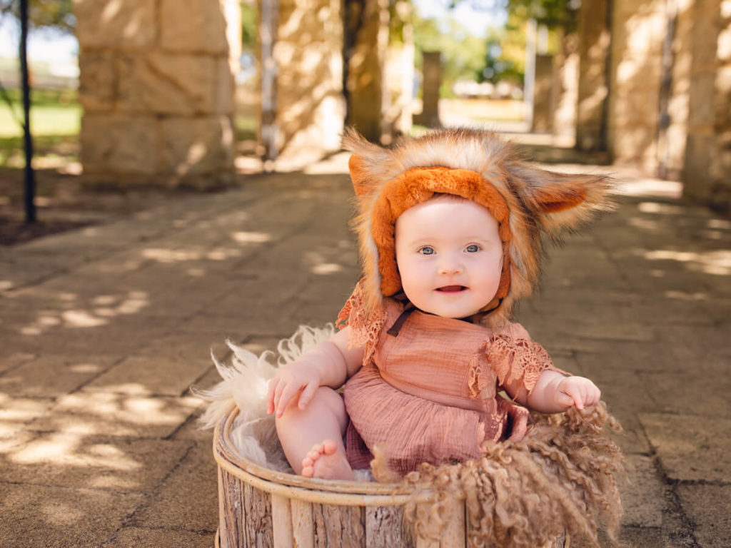 Adorable older baby, Saoirse